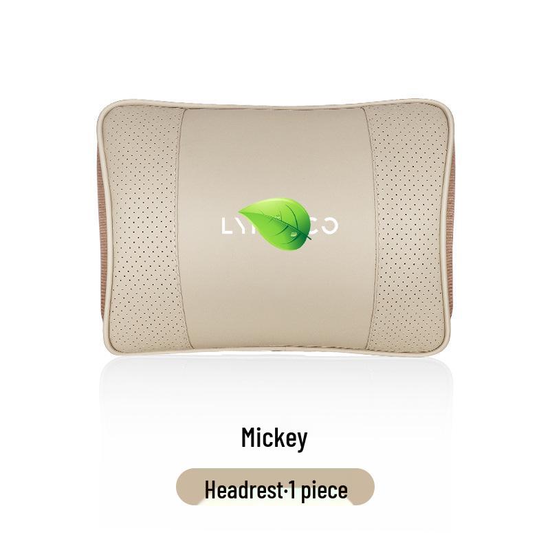 Lynk & Co 01-06 Headrest & Lumbar Memory Foam Pillow for Car/Office