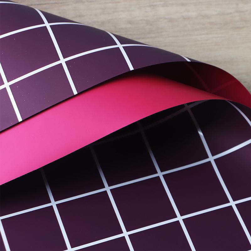 20Pcs Waterproof Floral Wrapping Paper Double Sided Elegant Letter Printed Bouquet Packing Material Bouquet Wrapping Paper