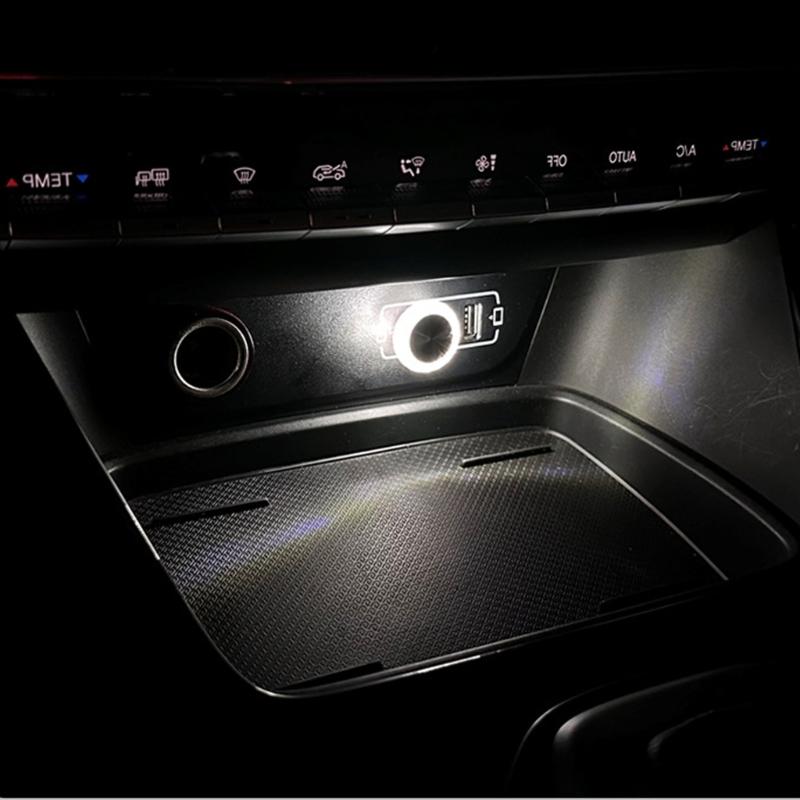 USB Car Atmosphere Light Multicolor LED Mood Lamp Plugs & Play Ambient Lighting Suitable for Vehicle Home Night Light