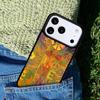 Hippy Hippie Psychedelic Art Peace phone case cover Compatible with for IPhone 17air 16e 15 14 13 12 11Pro Max 17 Air
