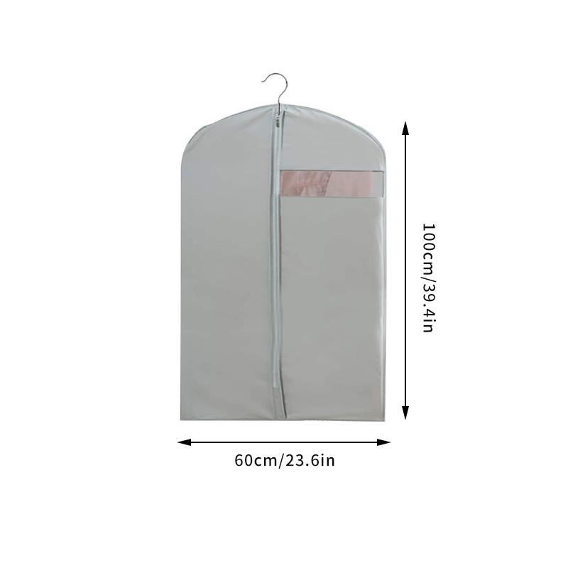Dustproof Clothing Covers Waterproof Clothes Dust Cover Coat Suit Dress Protector Hanging Garment Bags Closet Organizer
