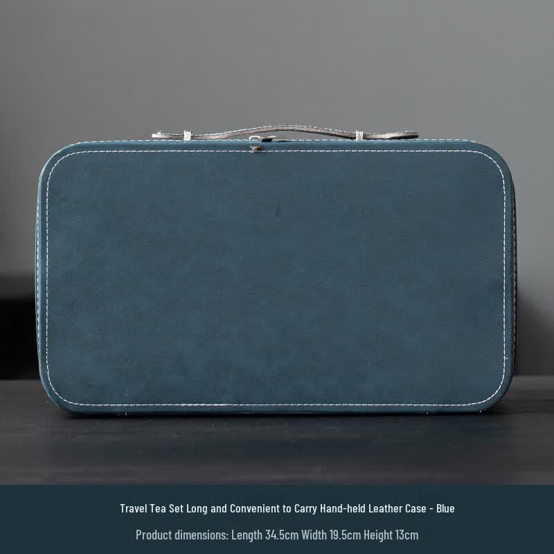 Deou Xingguang Portable Leather Teaware Storage Box
