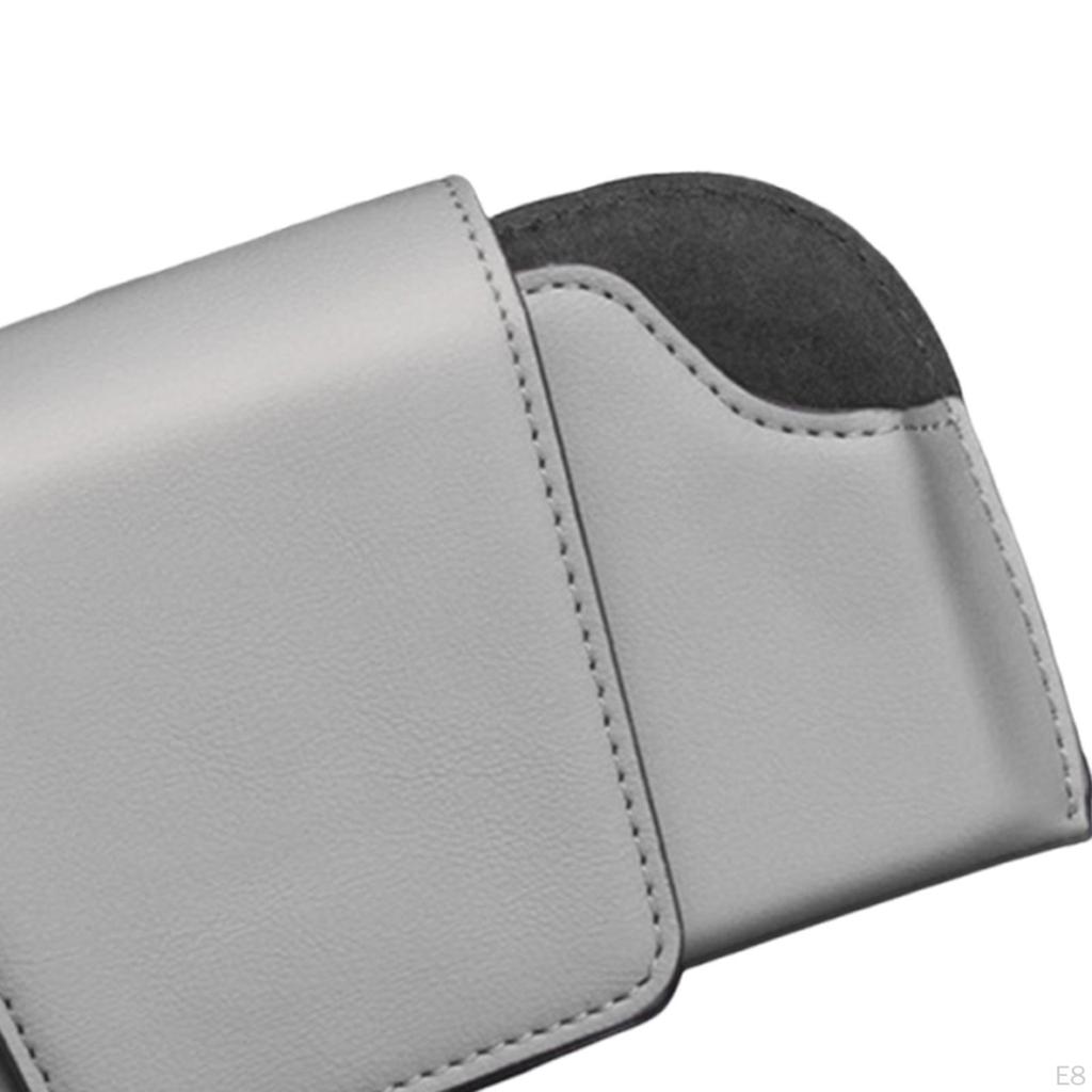 Car Glasses Clip, Portable PU Interior Accessory, Space-saving for Women And Men.