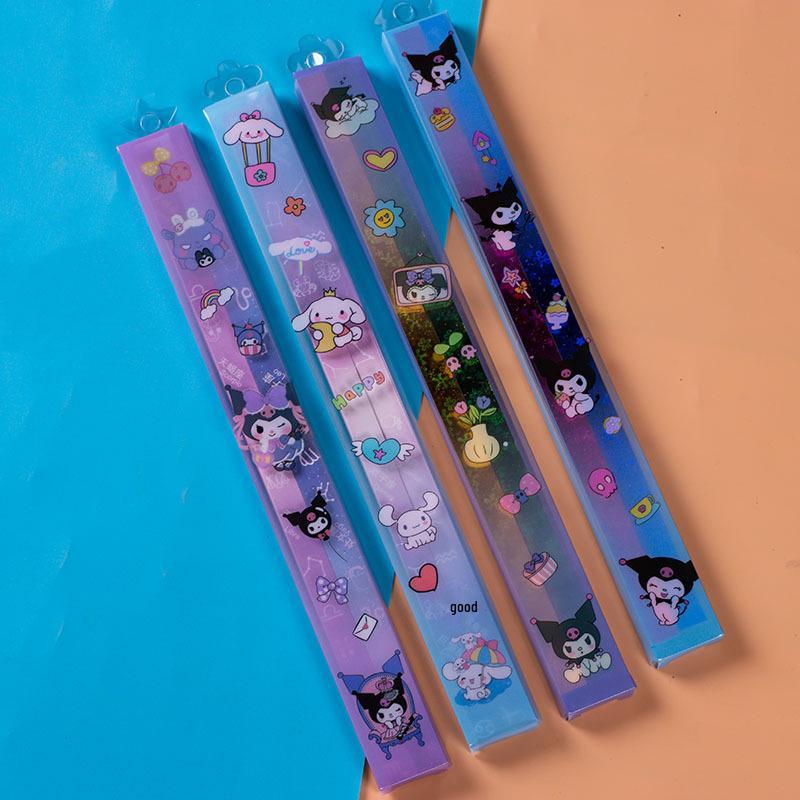 DIY Origami Rainbow Paper Strips for Lucky Stars