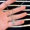 Chain Necklaces Alloy Material Star Pendant Neck Jewelry Birthday Gift for Girls