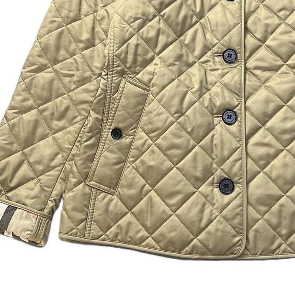 Burberry Puffer Jacket Women's Khaki 80530461