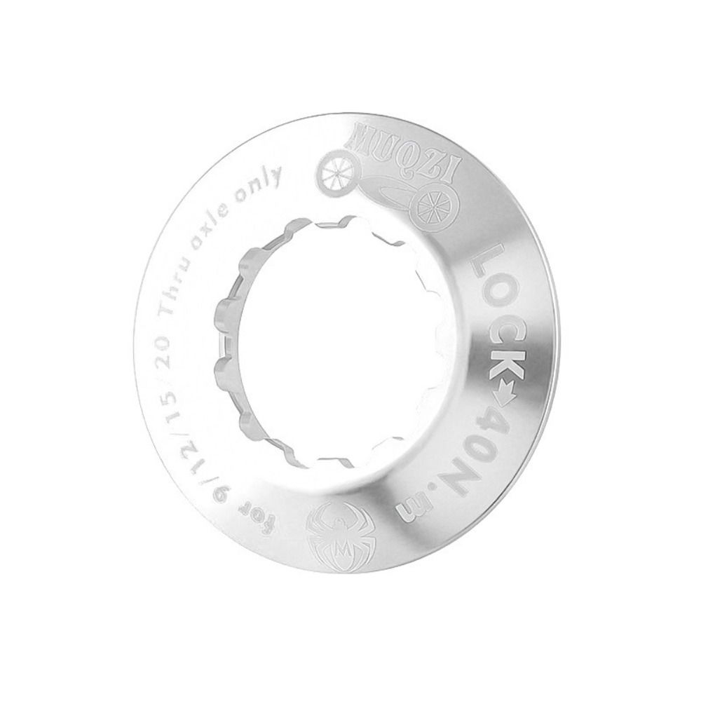 Kit Middle Lock Cover Bike Flywheel Lock Cover Bike Center Lock Cover Bicycle Center Lock Cap