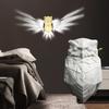 Owl Shape Creative Wall Lamp LED Night Light Wall Art Home Restaurant Decoration