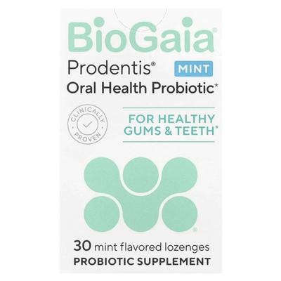 Prodentis® Ağız Sağlığı Probiyotiği, Diş Eti ve Diş Sağlığı, Nane, 30 Pastil