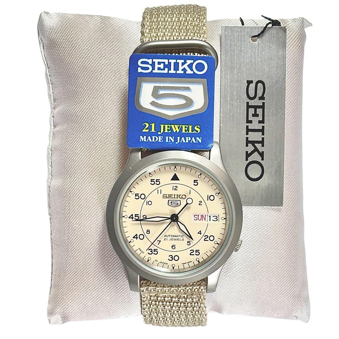 

[USED] Japan Made SEIKO 5 SNK803J2