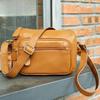 Genuine Leather Women's Bag Single-shoulder Bag Versatile Multi-compartment Multi-pocket Single-shoulder Crossbody Bag