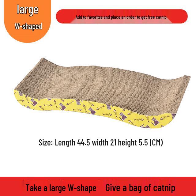 

Когтеточка и коврик для когтей - Гофрированный картон Игрушка и лежанка для кошки