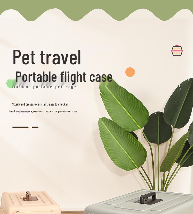 Portable Pet Travel Carrier: Airline-Approved Cage for Cats and Dogs (Various Sizes)
