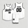 Custom Basketball Uniforms Made Men's Sleeveless Solid Heat-Transfer Printed 100% Polyester High Quality Breathable Quick Dry