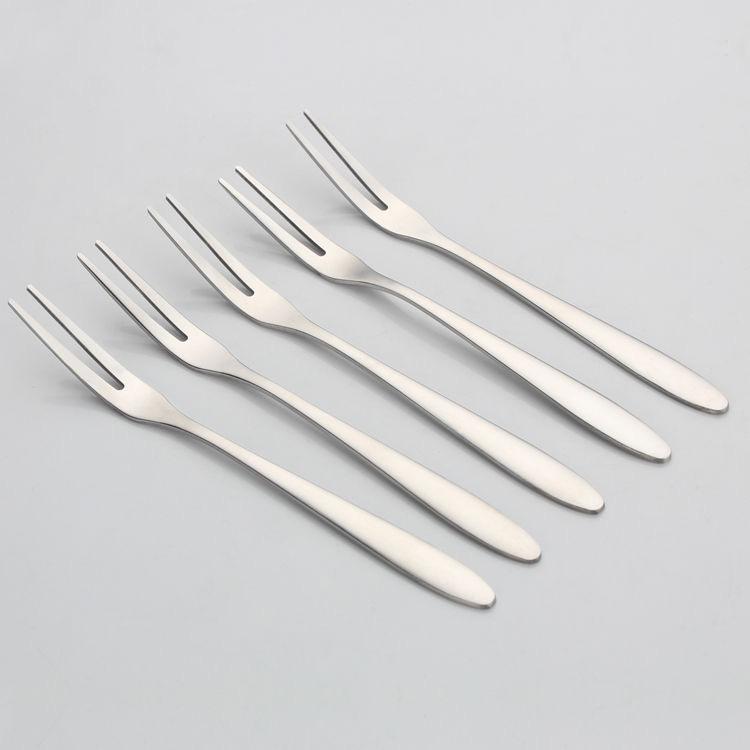 Set de 6 bucăți cu furculiță în formă de lebădă și set de borcane de depozitare Set de furculițe pentru fructe Furculiță pentru desert Veselă Ustensile practice de bucătărie