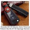 Neue Mode Auto Klappschlüssel Hülle Abdeckung Fob Für Hyundai I20 I30 Elantra Azera Veracruz Veloster Kia Rio K7 K5 Sportage Sorento