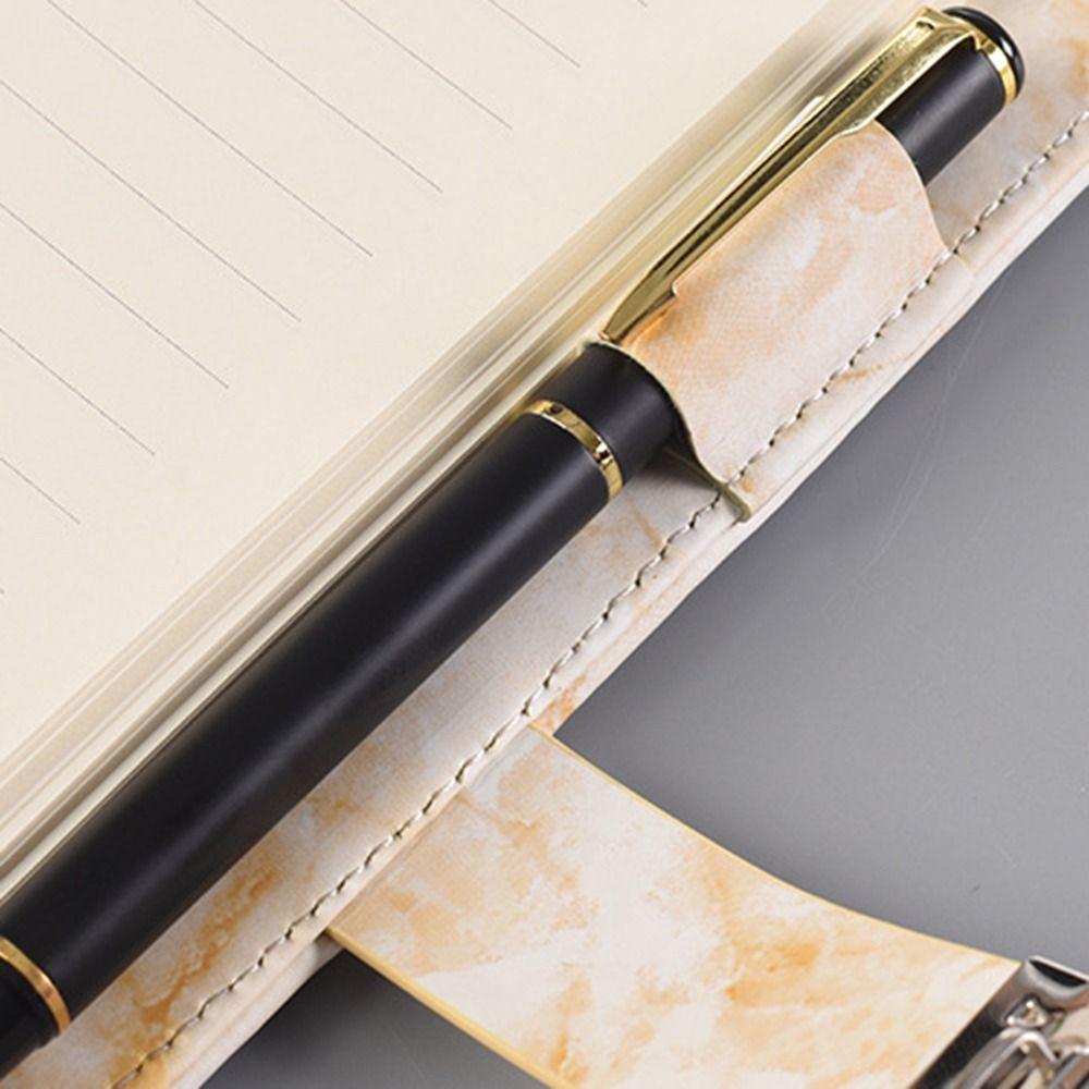 Planner Handbook Hand Ledger Notepad PU Leather Thickened Notebook Diary A5 Password Book With Lock