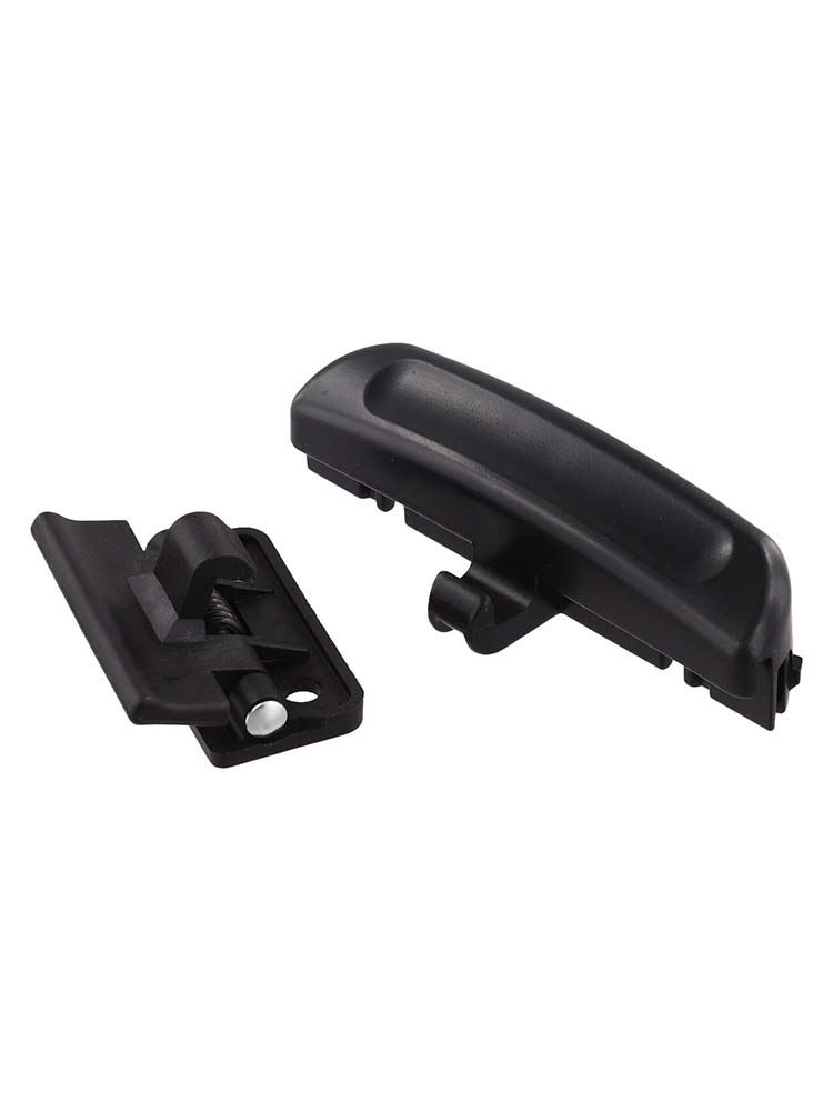 Front Armrest Box Latch Upper Handle 58908-60060 for Toyota Land Cruiser LC100 UZJ100 1998-2006 - Black ABS Replacement Part