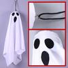 Yousheng Halloween Light Up Hanging Ghost Decoration Spooky LED Ghost Light for Indoor Front Porch Yard Bedroom Decor