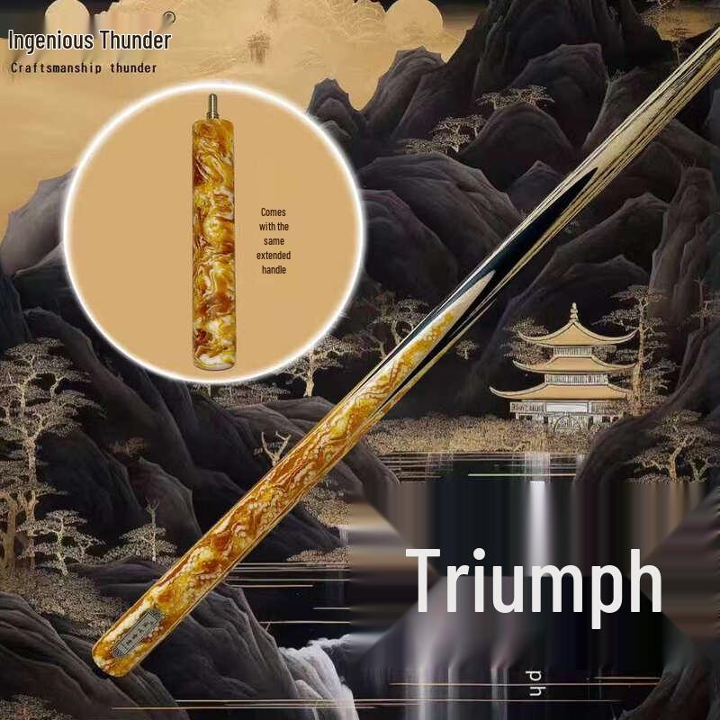 Craftsmanship Thunder Wu Zhaoliang Signature Billiard Cue