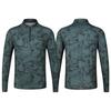 Men's Quick-Dry Half-Zip Camouflage Sports Jacket