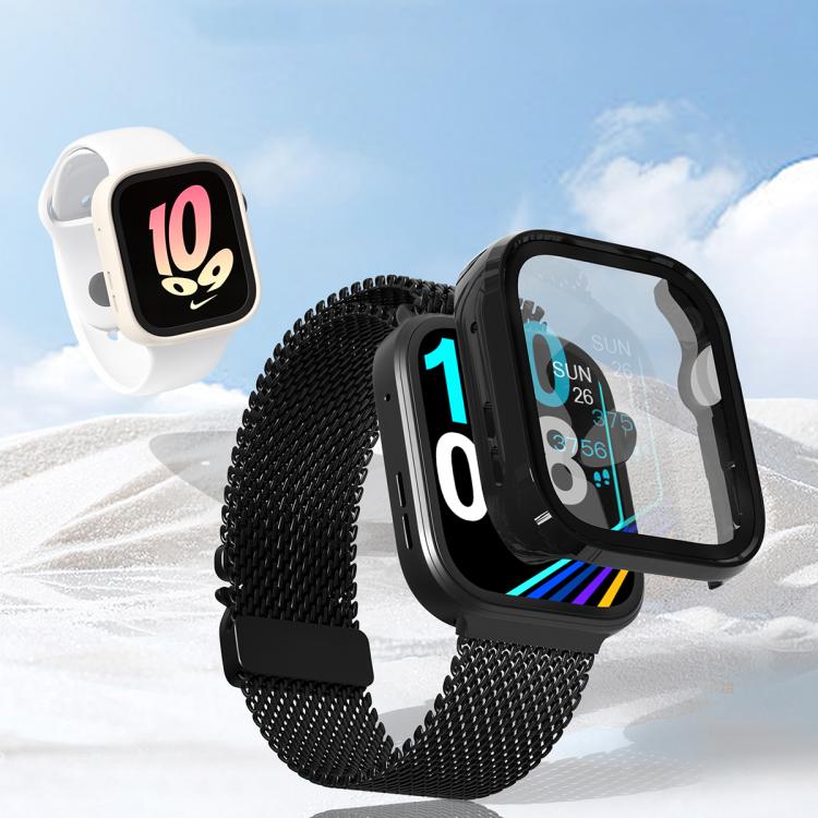 Tempered Film Integrated PC Watch Protective Case