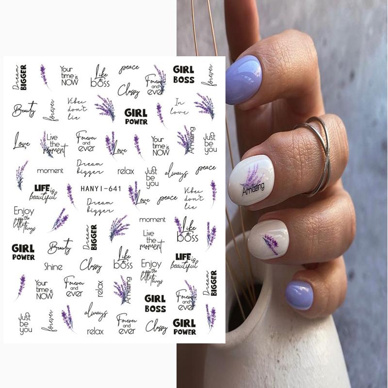 Zurück Kleber Aufkleber 3D Nagel Aufkleber Schwarz Weiß Geometrische Zeichnungen Designs Nagel Aufkleber Dekoration Für Nail Art Schönheit