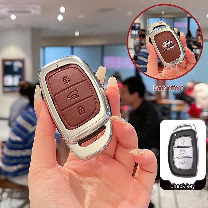 Hyundai Key Case Compatible with Mingtu, ix35, ix25, Langdong, Lingdong, Tusheng, Sonata 9, Reina Models