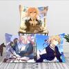 Violet Eternal Garden Animated Movie Pillow Case Square Pillow Bedroom Sofa Leisure Comfort CushionCarLivingRoom Home Decoration