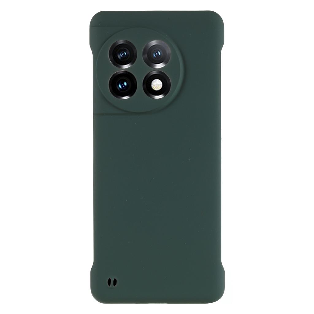 For OnePlus 11 5G Frameless Phone Case Hard PC Skin-touch Shock Absorbent Slim Cover