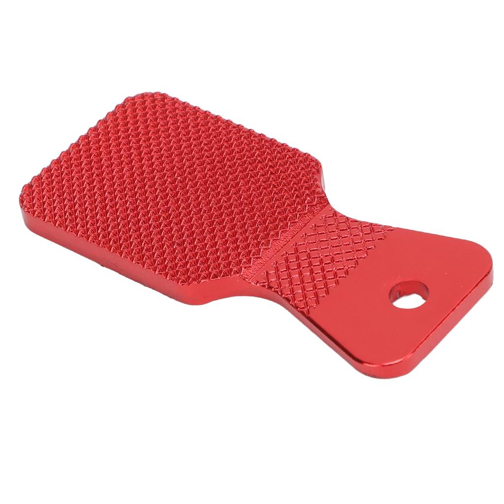 Pool Cue Tip Tapper Aluminum Ergonomic Fan Shaped Pool Cue Stick Tip Sander for Billiard Cue