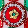 RSINC Acrylic Decorative Diwali Rearrangeable Rangoli for Floor, Wall, Table Rangoli7 Pieces Re-Useable Kundan Baby Rangoli Acrylic Baby Rangoli