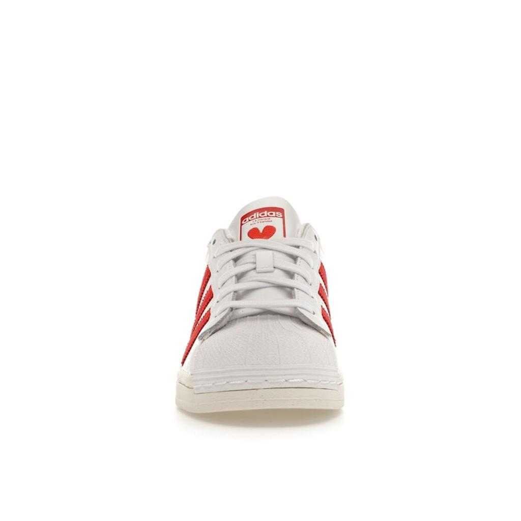 Adidas Superstar Valentines Day 2024 Women Sneakers White Cloud-White Bright-Red IG5958