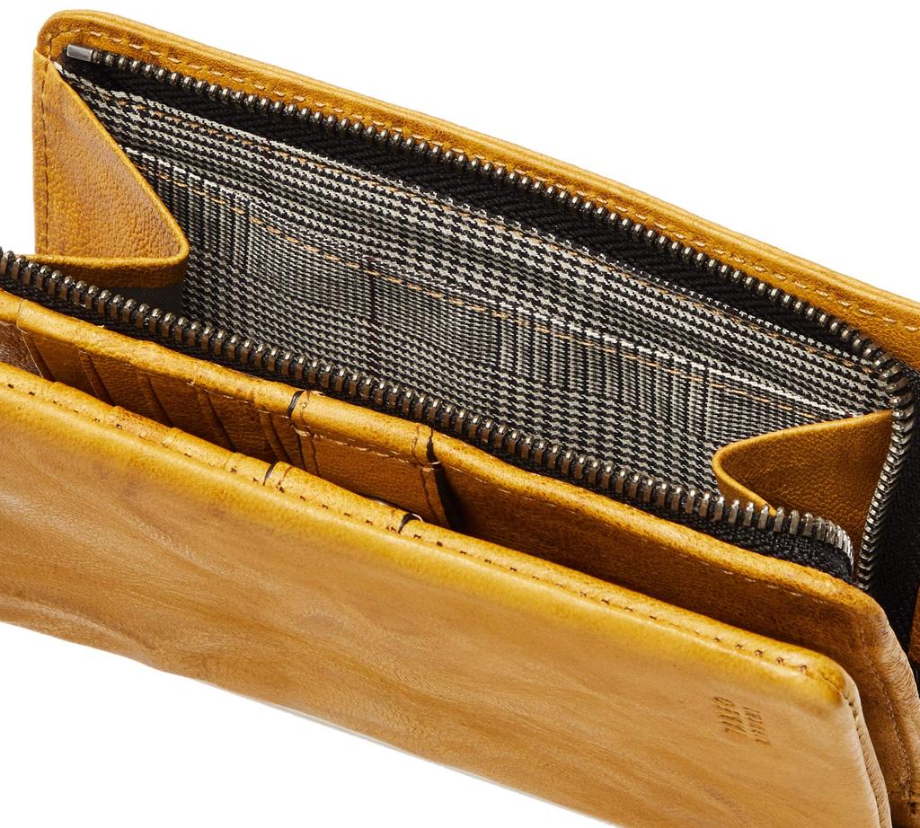 Oyster Accessories Wallet 720625 Camel [Takeokikuchi] Semi-Long Men's