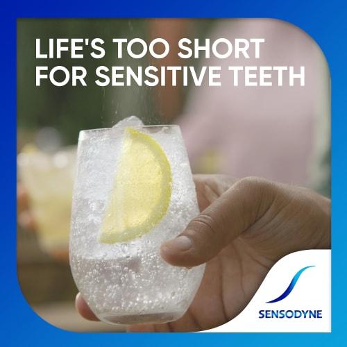 Sensodyne Repair and Protect Whitening Sensitivity Toothpaste for Sensitive Teeth, 3.4 Ounces (Pack of 2)
