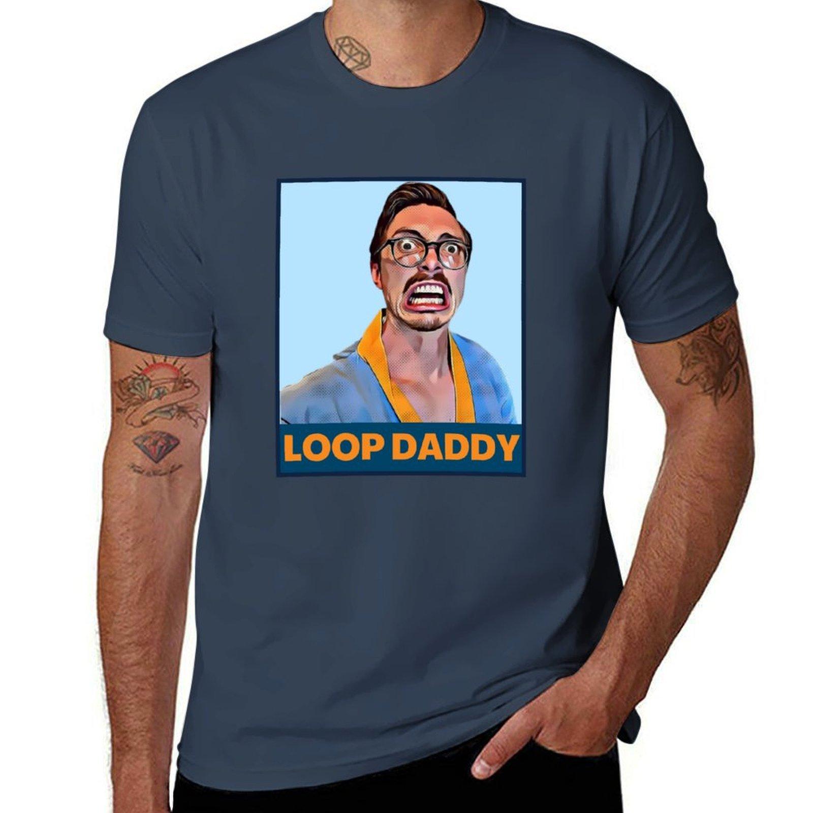 Marc Rebillet Loop Daddy Girls Night Illustration Designs TShirt Street Style Casual Tee Shirt S