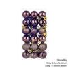 36Pcs Christmas Balls New Year Party Decoration Xmas Tree Ornaments Christmas Hanging Ornament Home Decor Gifts 3cm