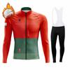 2026 Winter Fleece Riding Suit Set Gobikful Spain Winter Thermal Fleece Jacket  Jersey Long Sleeve Ropa Ciclismo Hombre Bicycle Wear Bike Clothing