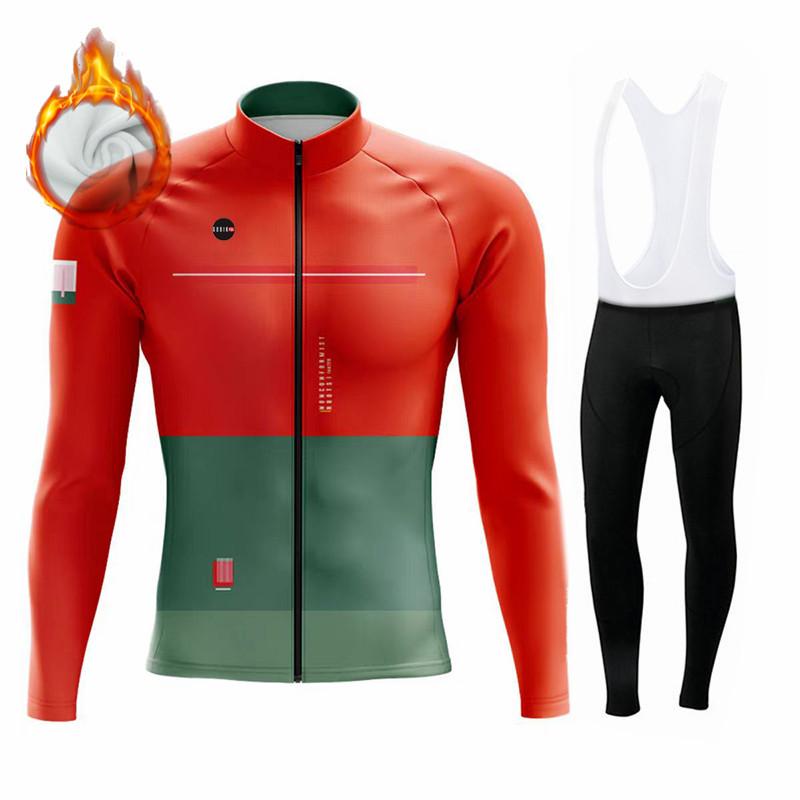 2026 Winter Fleece Riding Suit Set Gobikful Spain Winter Thermal Fleece Jacket  Jersey Long Sleeve Ropa Ciclismo Hombre Bicycle Wear Bike Clothing