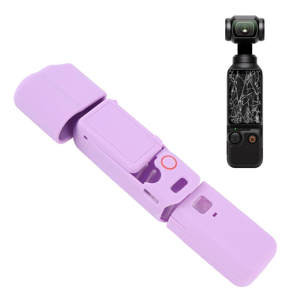 Camera Silicone Protective Cover Anti Slip Easy to Clean Scratch Resistant Protective Case Lens Protector for 3