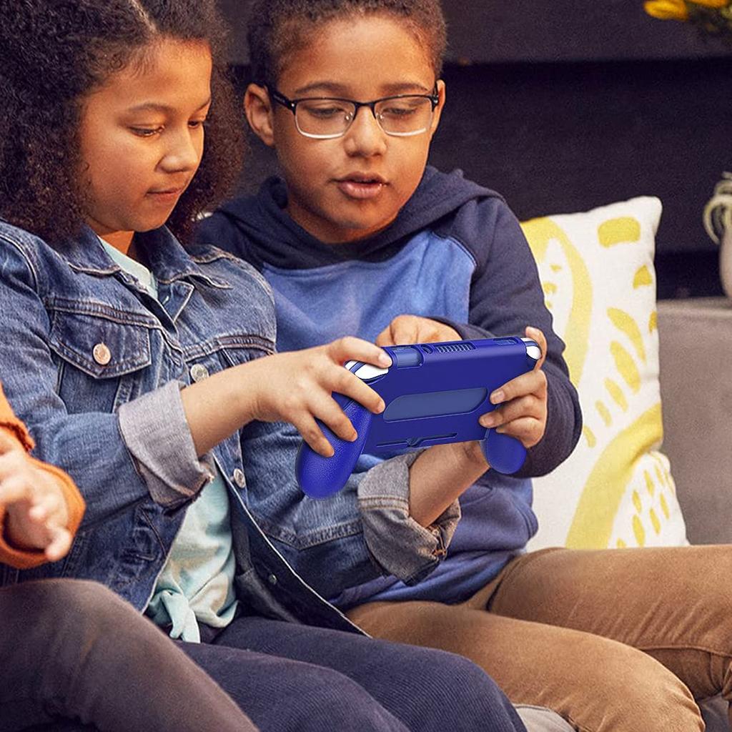 ATiC Switch Lite Switch Lite Griff Griffständer Bequem zum Einfach anzubringen und Kompatibel mit Nintendo Switch Blau Hülle, Abdeckung, Stoßfest,