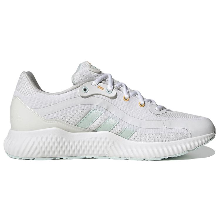 adidas Jelly Bounce Białe Zielony Tlenek Damskie Trampki Obuwie-Białe HQ3586
