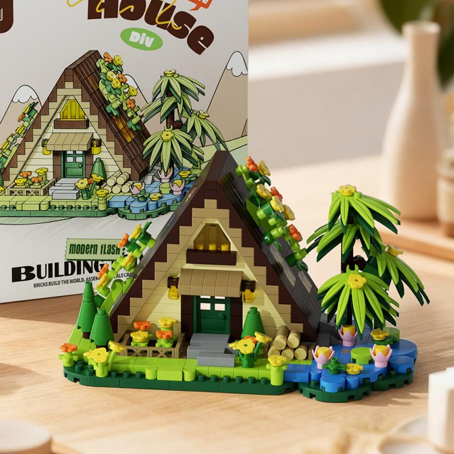 High-Standard Miniature Top-Grade Four Top-Grade Seasons First-Class Cabin High-Standard Assembly Superior-Grade Building-Bricks Construction-Kit