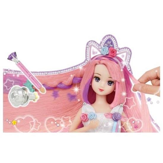 Takara Tomy Licca-chan Doll Yumeyro Misaki-chan Colorful Change Special Price Dress-Up Toy 3 Years Up