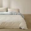 100% Cotton Flannel Bed Set High Count Solid Color Warm Winter Bedding Home