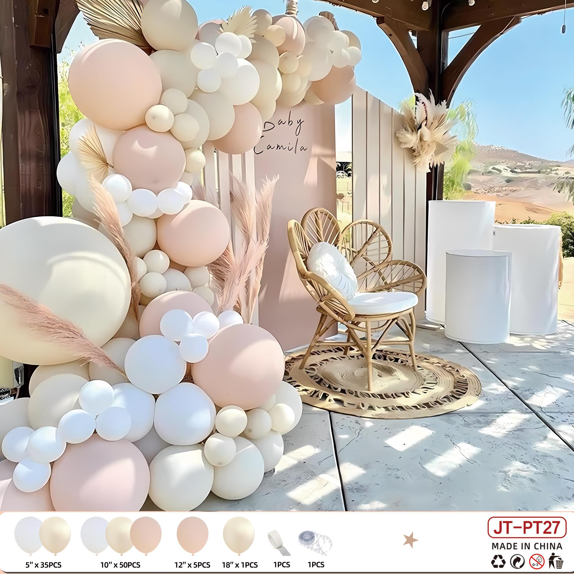 

Opening Arch Balloon Chain Birthday Balloon Arrangement Decoration Party Package Set Premium Scene Supplies Jt-pt27balloonchainset[gluedispensingandribbon]