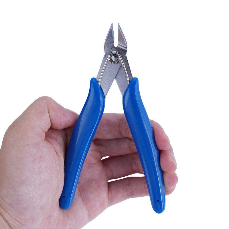 Diagonal Side Cutters: Electronic & Model Mini Wire Cutting Pliers