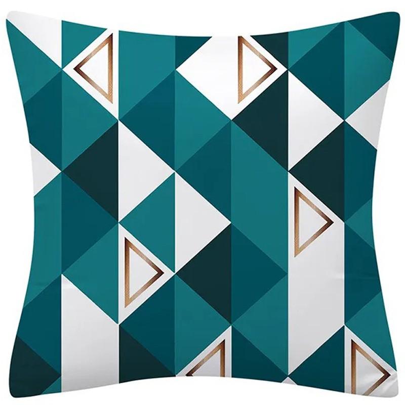Decoration Geometric and Herringbone Digital Printing for Sofa Bedroom Car Pillowcases