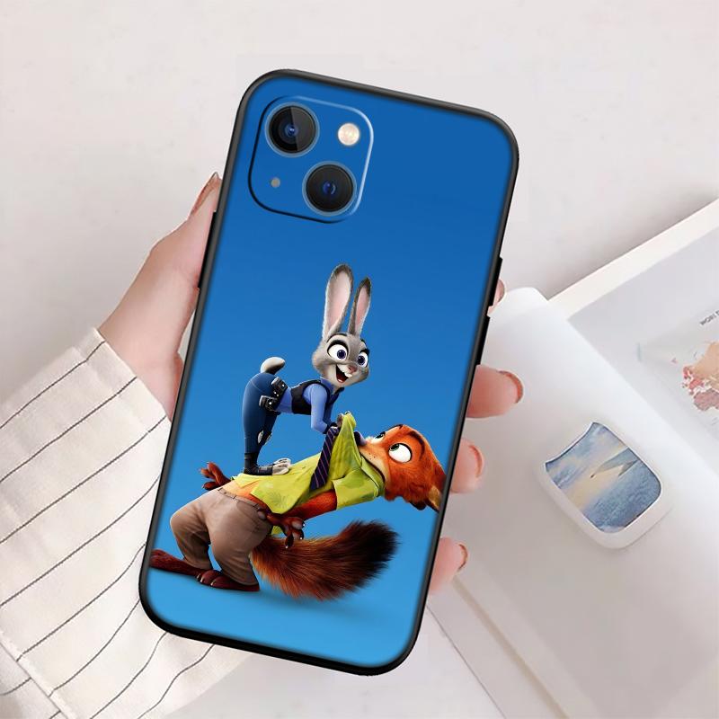 QE29 Zootopia Disney Phone Case for Samsung Galaxy A11 A12 A13 A15 A52S A53 A55 A56 A70 A71 A72 A73 F06 F16 F56 S10 Plus S10e