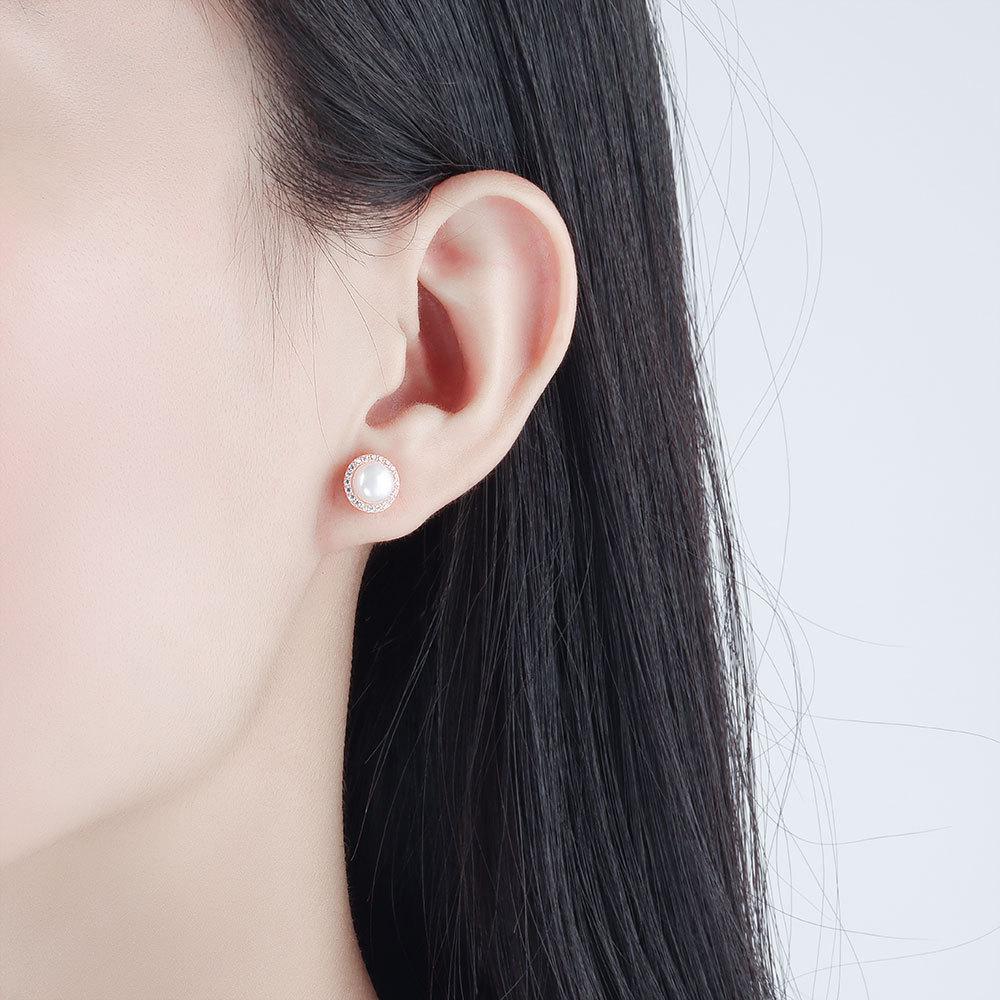 Tancise 925 Sterling Silver Zircon Earrings Drop Earrings For Women Wedding Party Gifts